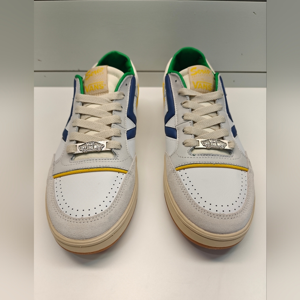 Vans Lowland CC JMP SERIO Collection Multicolor Navy Green Sneakers Men's 11.5 - Picture 3 of 11